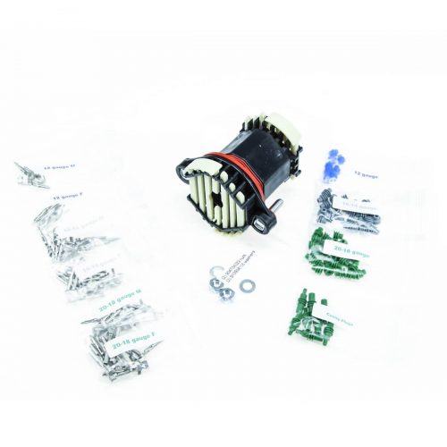 Weather Pack Bulkhead Kit 22-pin 16-14 Ga.