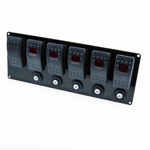 6 Circuit Switch Panel